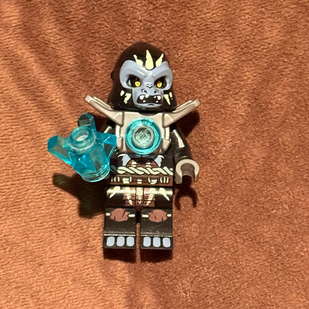 Lego Gorzan In Flat Armor With Gem Crystal Minifigure